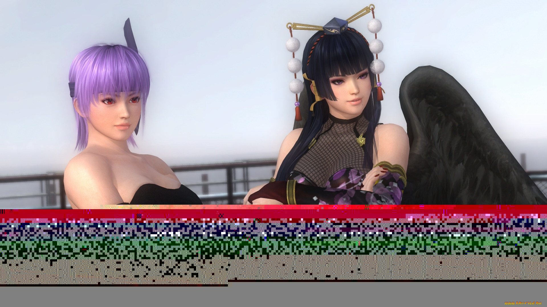 ayane and nyotengu black ninja, 3 ,  , anime, , , , 